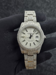 Reloj de Pulsera Perpetual de 41 mm con Bisel de Acero Inoxidable y Cristal de Zafiro, Mecánico Analógico Eta, Unisex de Lujo - Product Image 1
