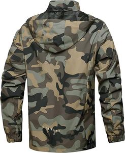 Veste coupe-vent longue pour homme de créateur, col montant, style vintage, légère, imperméable, pour l'extérieur, vente en gros - Product Image 1