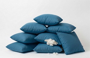 Elegant Solid Cotton Cushion Cover Premium Soft Decorative <b>Pillow</b> Cover For <b>Sofa</b> Living Room Modern Home Decor Fabric Cushion - Product Image 4