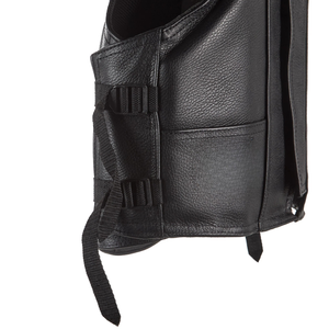 Gilet de protection en cuir de vachette pour l'équitation western, gilet de protection pour le rodéo - Product Image 4