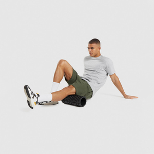 Fashion Casual Men's Sweat <b>Shorts</b> Solid Colour Polyester Mid Waist Waterproof Drawstring Closure Sweat Sports <b>Shorts</b> Streetwear - Product Image 6