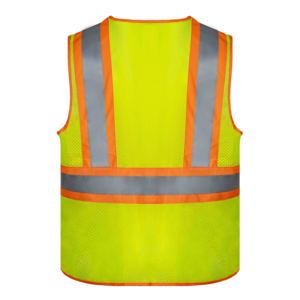 Chaleco de Seguridad Reflectante LED de Alta Visibilidad, Personalizado, ANSI Clase 2, 100% Poliéster, Impermeable, para Construcción, Nuevo 2026 - Product Image 2