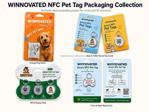 Llavero con Etiqueta RFID NFC Programable de Epoxi para Mascotas, para Perros y Gatos - Product Image 6