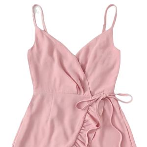 2022 Primavera Verano Casual tejido Sexy conjunto de pijamas de mujer sin mangas ropa de salón colección de lencería Bangladesh - Product Image 1