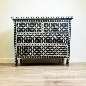 Table console Art Déco en os incrusté, services personnalisables disponibles, Perfect Enterprises India - Product Image 2