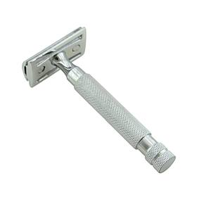 Rasoir de sécurité pliable Kounain personnalisable à lame unique, type papillon, pour hommes et femmes, manche durable en acier inoxydable, visage et corps - Product Image 2