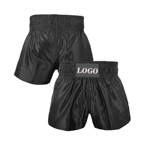 Shorts de microfibra antidesgarro para gimnasio y competición, shorts ligeros de MMA para kickboxing, muay thai y MMA - Product Image 1
