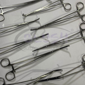 Veterinary Surgical Forceps Satinsky Cooley Debakey Vascular Clamp Manual Orthopedic Set Surgical Instruments By <b>Blush</b> Surgical - Product Image 2