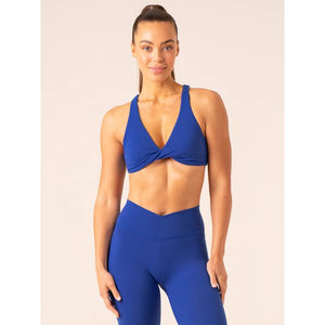 OEM Women's Active Sports Fitness Workout Yoga Set Sexy Sports Bras and <b>Leggings</b> Solid <b>Pattern</b> Plus Size Features - Product Image 2