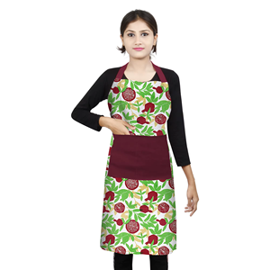 Printed <b>Apron</b> 100% Cotton High Quality Premium Kitchen Cooking Baking <b>BBQ</b> Chef Adjustable Straps Home Restaurant Disposable - Product Image 1