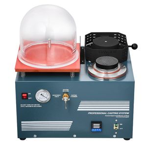 Macchina per microfusione sottovuoto all-in-one con porta di iniezione olio, forno di precisione e attrezzatura per gioielleria - Product Image 1