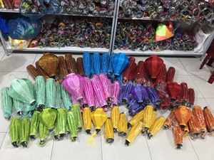 Lámpara de bambú, linterna de seda, linterna de tela hecha a mano en Vietnam, pantalla colgante para decoración de interiores, exteriores, hogar, festivales y eventos. - Product Image 4