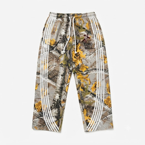 Custom OEM Mens Casual Straight Woolen Mid Athletic Jogger Tracksuit Pants Lightweight Breathable Workout Running Cheap Price - Product Image 1