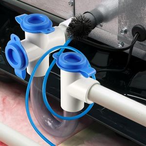 Spazzola per la pulizia del tubo di scarico dell'AC da 48 pollici, 3 pezzi, spazzola flessibile per condensa per sistemi HVAC, parte del sistema di scarico a P per condensa HVAC - Product Image 4