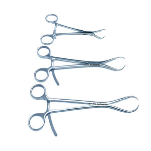 Pinzas de reducción ósea puntiagudas de 3 tamaños para ortopedia, instrumento quirúrgico manual de acero inoxidable de alta resistencia para un agarre óseo preciso - Product Image 1