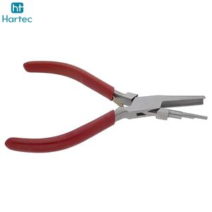 Alicates de joyería duraderos de doble muelle, mini alicates de punta de cadena con mordazas lisas para trabajo con abalorios, manualidades y envoltura de alambre, herramientas manuales - Product Image 4