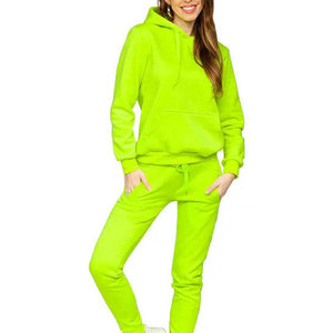 Chándal de Algodón Suave para Mujer, Chándal Transpirable de Forro Polar para Mujer - Product Image 1