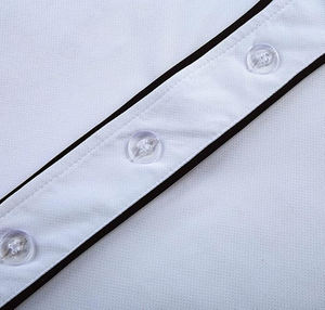 Camisetas de Béisbol Resistentes con Tejido Cruzado de Poliéster y Acolchado Protector Dirigido para Protección en Deslizamientos - Product Image 4