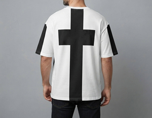 เสื้อยืดคอกลมโอเวอร์ไซส์ผ้าฝ้าย 100% ยี่ห้อดัง ขายดี ลายโลโก้ดิจิทัลตามสั่ง ซักนุ่มแบบ Sand Washed น้ำหนัก 180 กรัม สีพื้น - Product Image 6