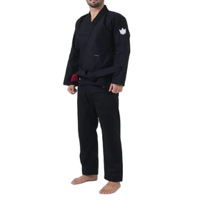 Kimono de Karate Ligero, Transpirable, 100% Algodón, 460 g/m², Azul, Negro, Blanco, para Jiu Jitsu Brasileño (BJJ) de Pakistán - Product Image 1