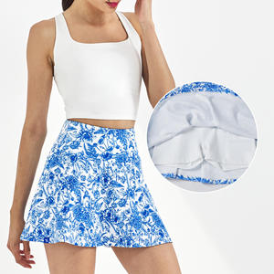 Robe de tennis de luxe respirante pour femme 2026 avec logo personnalisé, jupe courte, sans bretelles, en Spandex/Coton, OEM - Product Image 1