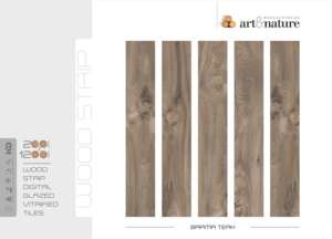 กระเบื้องพอร์ซเลนลายไม้แบบด้าน ขนาด 20x120 ซม. ออกแบบมาเพื่อรองรับการจัดวางแบบยาวและพื้นผิวภายในที่เรียบง่าย - Product Image 4