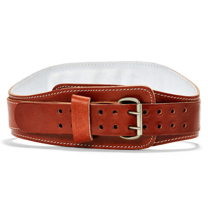 Ceinture de musculation en cuir de qualité supérieure avec boucle à levier, logo personnalisé, soutien dorsal, réglable, unisexe, vente en gros - Product Image 1