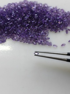 Ametista natural africana de 3x1.5MM con corte marquesa, certificada, de la mejor calidad, color púrpura intenso, piedra preciosa suelta para la fabricación de joyas. - Product Image 2
