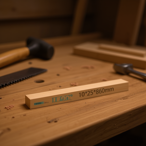 Listello di legno Ilan 10x25x860mm per artigianato e progetti fai da te - Product Image 3