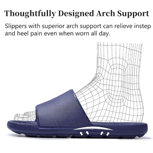 Wholesale Eco-friendly EVA Durable <b>Slide</b> Sandals Men Women | Lightweight Anti-Slip Bathroom Slippers | Comfortable <b>Indoor</b> - Product Image 5