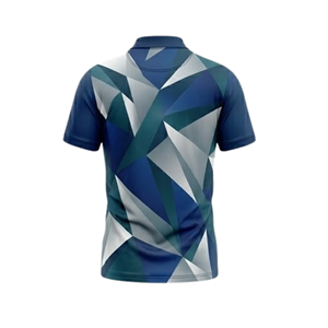 High Quality CUSTOMIZED Men's Geometric Pattern Polo Shirt Sublimation Print OEM ODM Breathable <b>Athletic</b> Golf Sportswear - Product Image 2