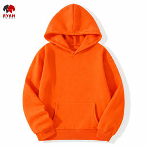 Sweat-shirts à capuche unis pour hommes Ryan Pro Gear avec logo personnalisé, style pull-over, 100 % coton molletonné respirant, design ODM/OEM pour l'hiver - Product Image 1