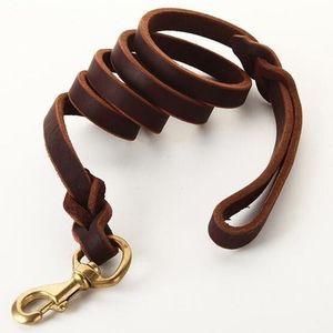 Luxury Genuine Leather <b>Dog</b> <b>Leash</b> For Professional <b>Dog</b> Training Walking Hiking And Everyday Outdoor Pet Adventures - Product Image 3