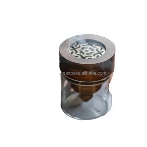 Brûleur d'encens en bois de Sesham naturel de luxe avec base acrylique Mubkhar arabe fait à la main pour la maison mosquée Ramadan Eid décoration - Product Image 5