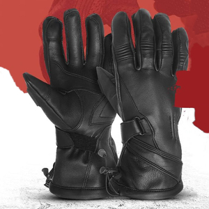 Guantes de Motocicleta de Cuero de la Mejor Calidad, Diseño Premium, Guantes de Carreras de Motocicleta de Cuero - Product Image 1