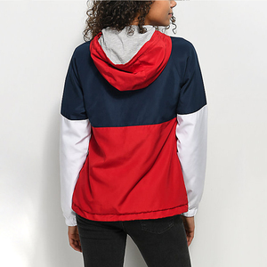 100% Polyester Material Women Winter Waterproof Plus Size Hooded Windbreaker <b>Jacket</b> High Quality Softshell Quick Dry Cheap Price - Product Image 3