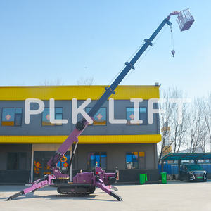 Spinnen kran 3 Tonnen Raupen kran 21M Arbeitshöhe Kletter spinnen kran für die Glas installation - Product Image 1
