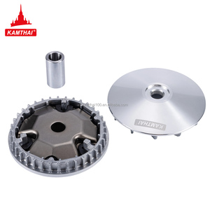 Kamthai động cơ xe máy lắp ráp ổ đĩa phía trước ổ đĩa ly hợp variator Xe tay ga <span class=keywords><strong>150cc</strong></span> ròng rọc Assy cho Honda K44 Beat ESP xe máy - Product Image 5