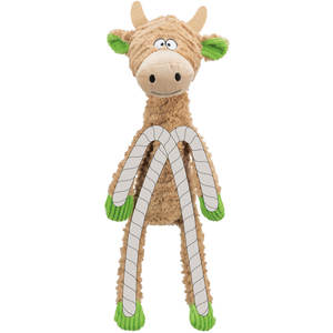 Juguete de Peluche para Perro con Forma de Vaca, 50 cm, Juguete para Masticar con Cuerda - Product Image 2