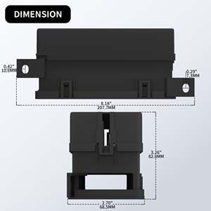 Nouvelle boîte à fusibles pré-câblée automobile 11 voies 12V avec 6 relais et 11 fusibles ATC/ATO pour la protection du système électrique de la voiture - Product Image 5