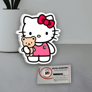 Pestañas Magnéticas de Acero Inoxidable con Diseño de Hello Kitty, Oso de Peluche, Mariposa y Diamante Cuadrado, Marca Privada - Product Image 6