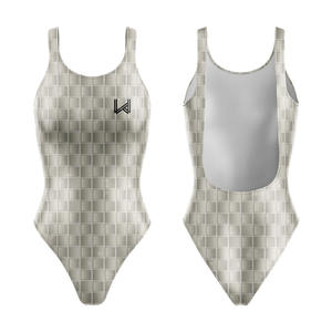 Traje de Baño Personalizado Ecológico para Mujer, con Estampado Floral, de Una Pieza, Bikini, con Impresión 3D, Material Personalizado de Spandex/Poliéster - Product Image 1