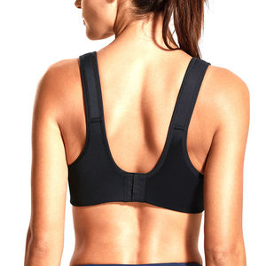 Women Seamless Sports <b>Bra</b> V-neck Crisscross <b>Straps</b> Solid Color Breathable Mesh Panel Olive Green High-Waisted Shorts Front Logo - Product Image 4