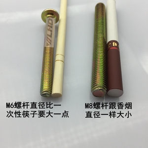 Tornillos de Cabeza Hexagonal Plana Biselada LHD M6 para Conexión de Muebles - Product Image 5