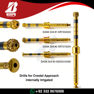 ชุดเครื่องมือทันตกรรมสำหรับการยกซินัสแบบขั้นสูง พร้อมอุปกรณ์หยุดดอกสว่านสำหรับการปลูกถ่ายรากฟันเทียม และเครื่องมือยกซินัส สำหรับงานอุดฟันด้วยวัสดุคอมโพสิต และขัดฟัน - Product Image 4