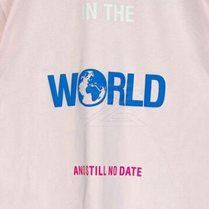 Camiseta de Hombre, Estilo Hip Hop, Cuello Redondo, Corte Regular, Color Sólido, Estampado Digital, Transpirable, Anti-Pilling, de Secado Rápido, en Tela Jersey de Poliéster/Algodón - Product Image 2