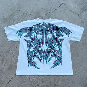 Camiseta de Estilo Vintage, Manga Regular, Transpirable, Sostenible, con Serigrafía, 100% Algodón, Corte Regular para Hombre, Cuello Redondo Estampado - Product Image 3