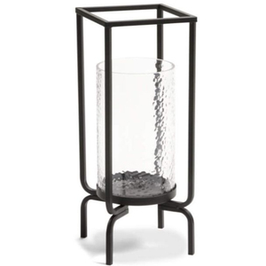 Brass Finish Metal Hurricanes Candle Holder With Clear Glass <b>Heat</b> Resistant Home Wedding Event Lighting Decoration - Product Image 2