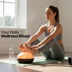 Lámpara de Sal del Himalaya en Forma de Domo a Precio Accesible, Lámpara de Sal del Himalaya en Forma de Domo Natural de Alta Calidad - Product Image 5