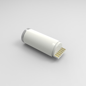 Connecteur XKB PJ-38647-W Prise jack pour casque 3,5 mm 4 pôles blanche SMD 30V 500mA ROHS pour équipement audio PCB - Product Image 3